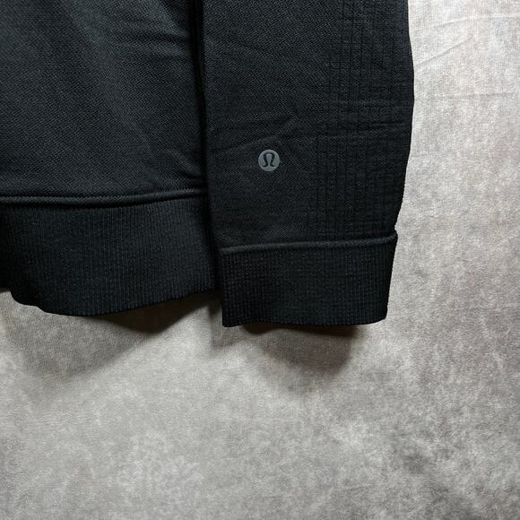 Lululemon Engineered Warmth Jacket Mens Size 2XL Black Knit Full Zip Outdoor - Picture 5 of 9